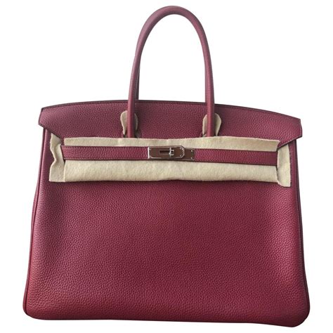 sac à main hermes birkin|Hermes Birkin 35 red price.